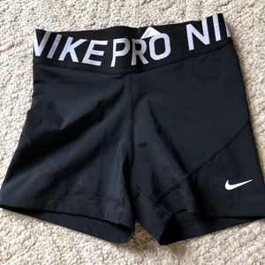 Nike Pro Spandex Shorts - small